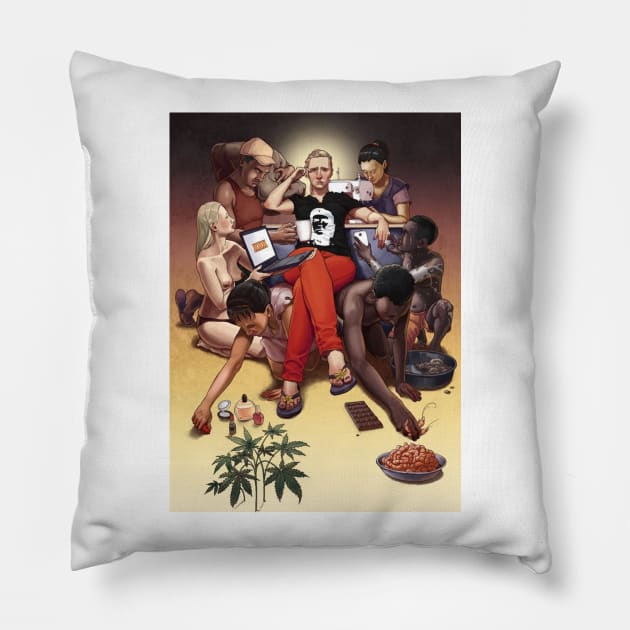 Liberals Pillow by Tolcarne