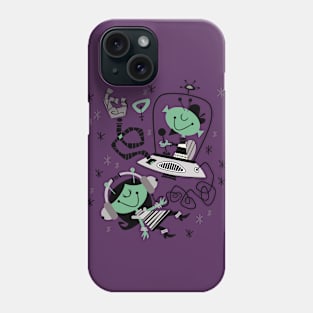 Jazzy space beatniks Phone Case