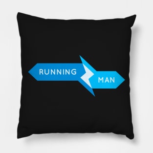Running Man Pillow