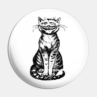 Smiling Cat Pin