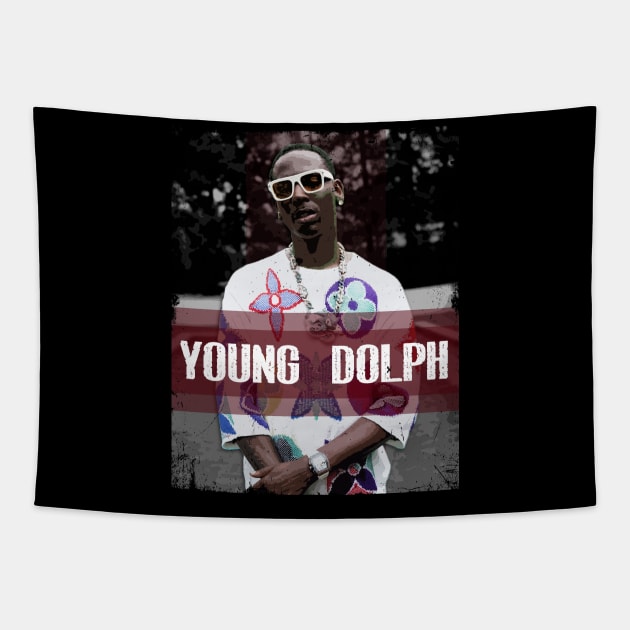 Dope Boy Magic Young Retro-Inspired Shirt Tapestry by Monster Gaming