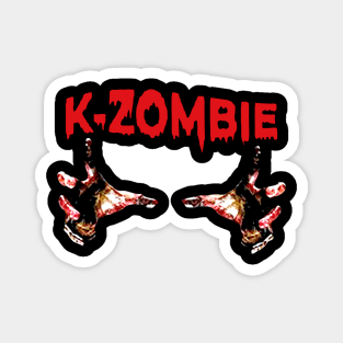 korean zombie Warrior Magnet