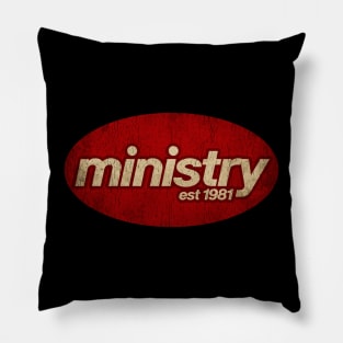 Ministry - Vintage Pillow