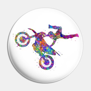 Motocross freestyle Pin