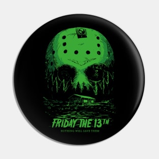 friday the 13th Pin