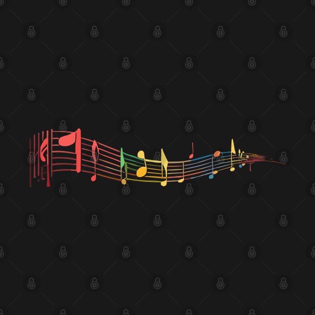 music notes by AOAOCreation