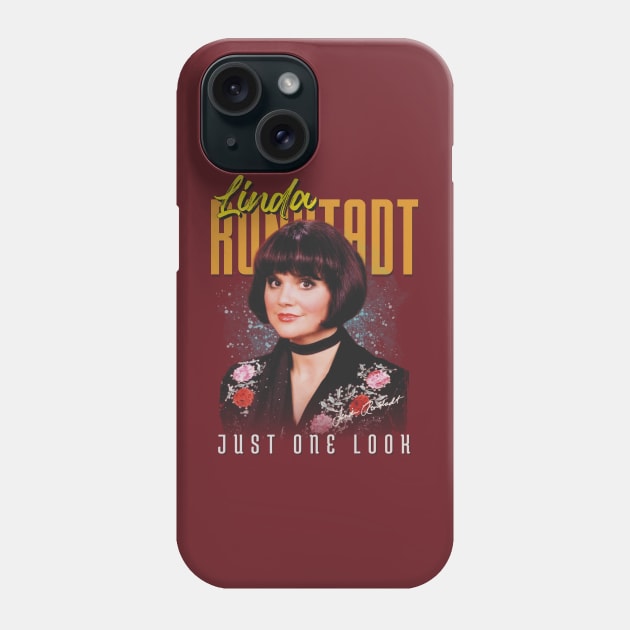 Linda Ronstadt Original Aesthetic Tribute 〶 Phone Case by Terahertz'Cloth