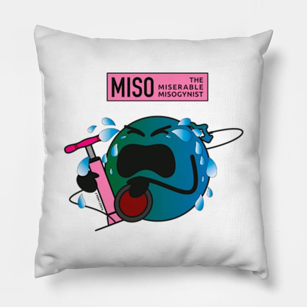 Miso's Broken Strider Pillow by hilariouslyserious