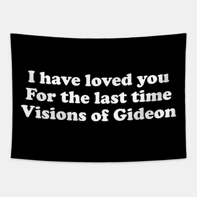 Visions of Gideon Tapestry by Futiletees