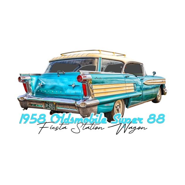 1958 Oldsmobile Super 88 Fiesta Station Wagon by Gestalt Imagery