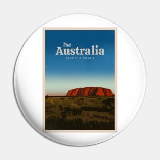 Visit Australia Pin