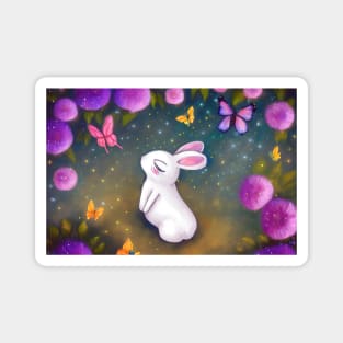 bunny firefly Magnet