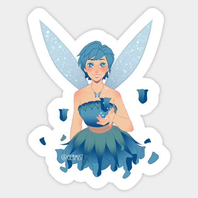 Fairytopia Azura - Barbie - Sticker | TeePublic