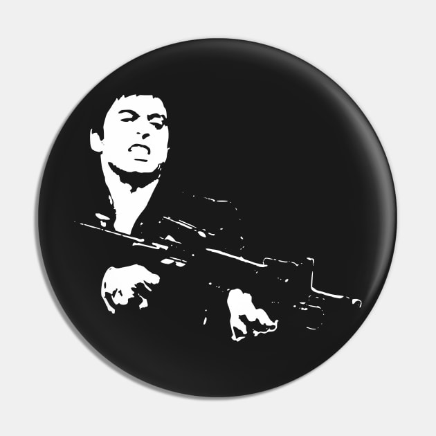 Scarface Pin by Nerd_art