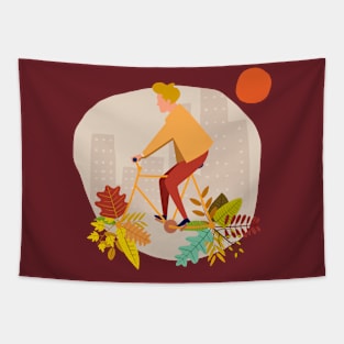 Nature Bike Tapestry