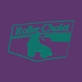 Roller Chalet in Teal T-Shirt