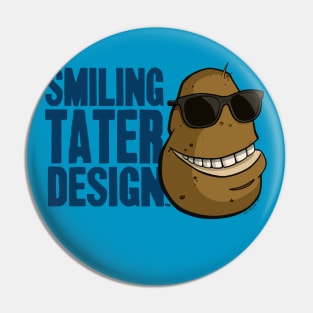 Smiling Tater Design Pin