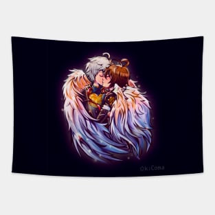 Lucifer & Sandalphon Tapestry