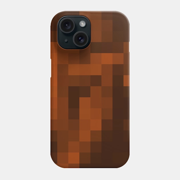 Pixels - orange Phone Case by puzzleteez