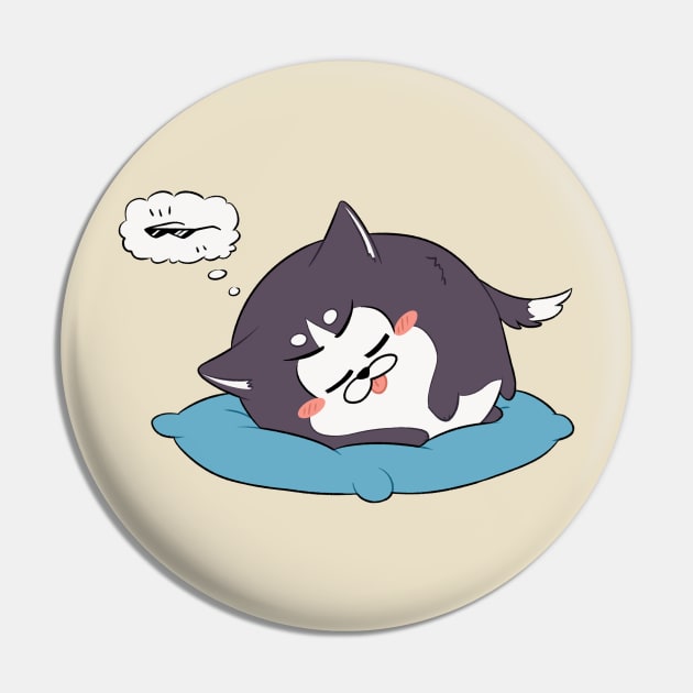 Dog Karamatsu Pin by mikazure