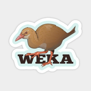 Weka NZ bird Magnet