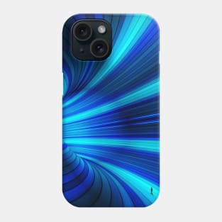 Blue mirrorlab  tunnel Phone Case