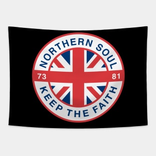 Northern Soul Keep the faith Tapestry