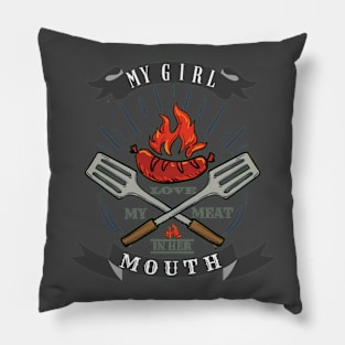 bbq guys Pillow