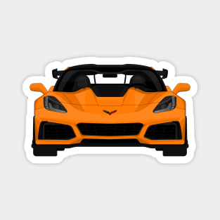 Z06 ZR1 ORANGE Magnet