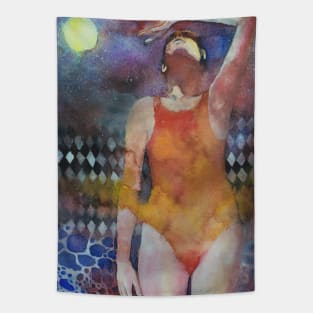 Swimmer Tapestry