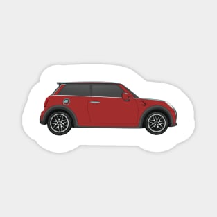 Car View vector illustration. Vehicle transportation icon design concept. Sporty car vector icon design. Magnet