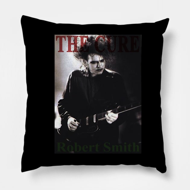 Robert Smith the cure Pillow by hany moon