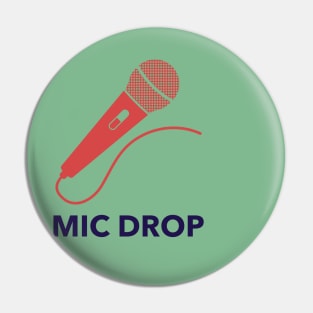 BTS MIC DROP Pin