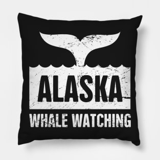 Alaska Whale Watching Pillow