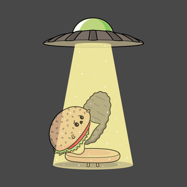 Burger Abduction! by Raffiti