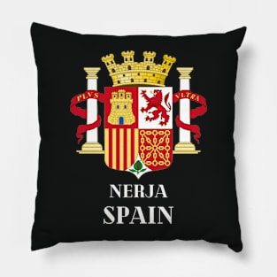 Nerja, Spain. Gift Ideas For The Spanish Travel Enthusiast. Pillow