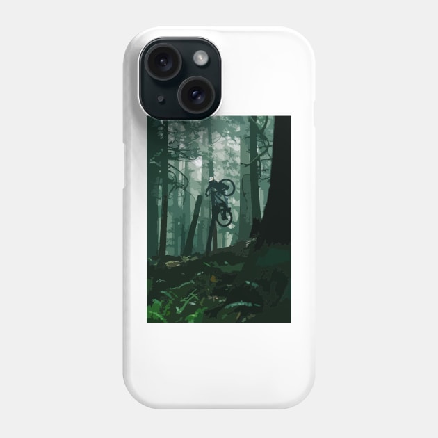 Brandon Semenuk Inverted Table Painting Phone Case by gktb