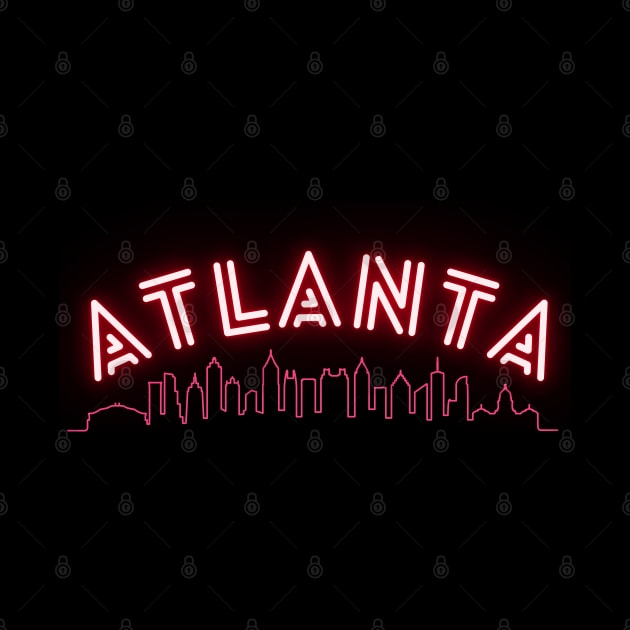 Atlanta, ATL, Atlanta Cityscape by Q&C Mercantile