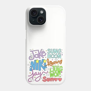 ENHYPEN - CUTE NAMES Phone Case