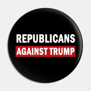 Republicans Against Trump Pin