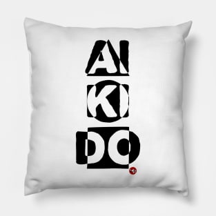 Aikido Shapes - Black Pillow