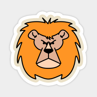 Lion Head Magnet