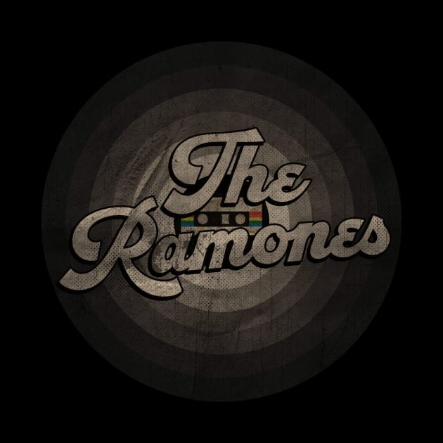 The Music Ramones First Name Retro Tape Pattern Vintage Styles by Female Revenant 