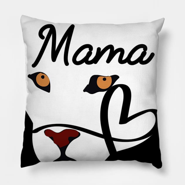 Mothers Day Gift - Mothers Day Gift from Daughter - Mothers Day Gift From Son - Mom Gift - Mama lioness Sweatshirt Pillow by PowerD