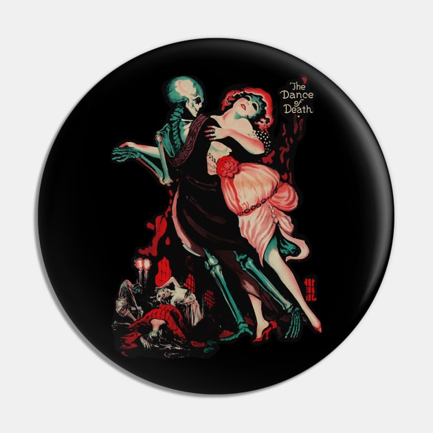 The Dance of Death - Totentanz Pin by Hiraeth Tees