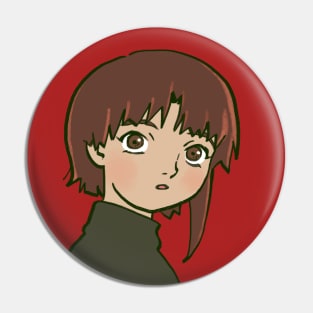 lain iwakura Pin