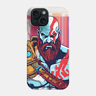 retro God of war Phone Case