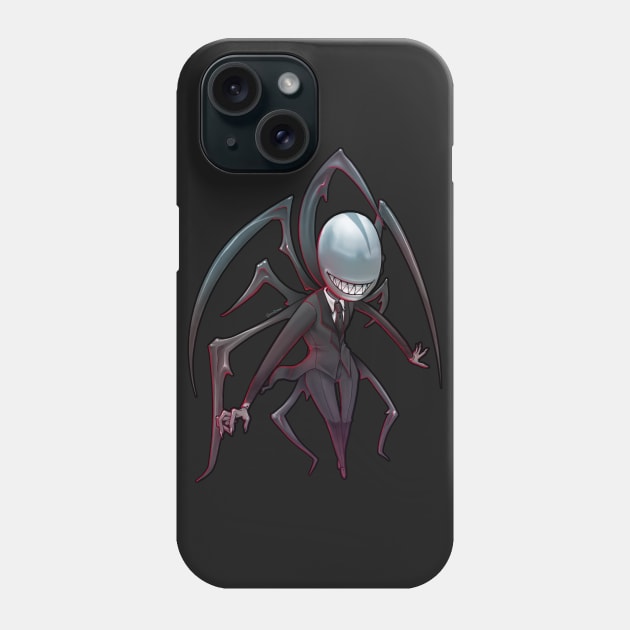 Slenderman Phone Case by DasGnomo