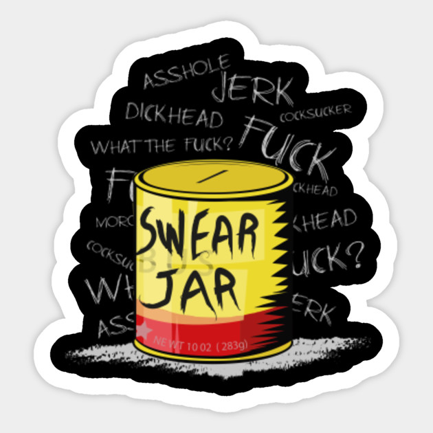 luke cage swear jar luke cage sticker teepublic