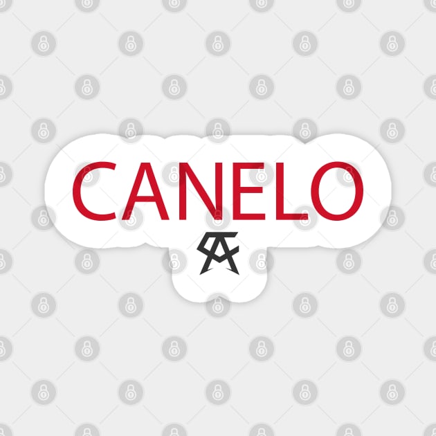 Canelo Alvarez Boxing Magnet by cagerepubliq